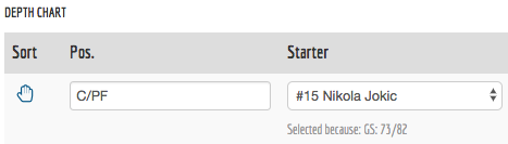 creating an opponent depth chart just play sports solutions depth chart creator